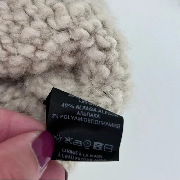 NWT ISABEL MARANT Alpaca Wool-Blend Enora Jumper knit Puffy Sweater EU 34 XS - Picture 13 of 16